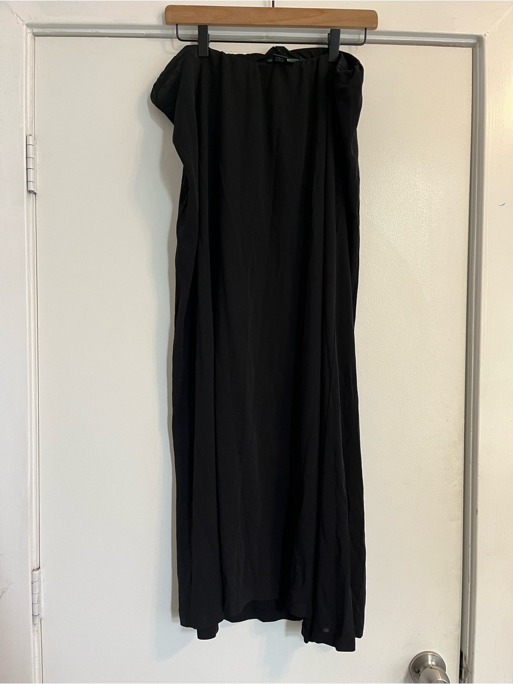 Lauren Ralph Lauren Black Maxi Skirt 2X USED